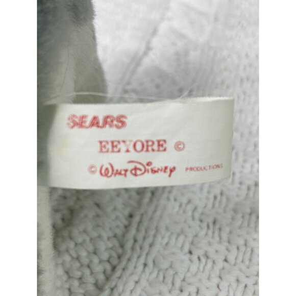 Vintage Sears Eeyore Winnie The Pooh Disney Plush Stuffed Animal 6" Gray Donkey - Picture 7 of 9